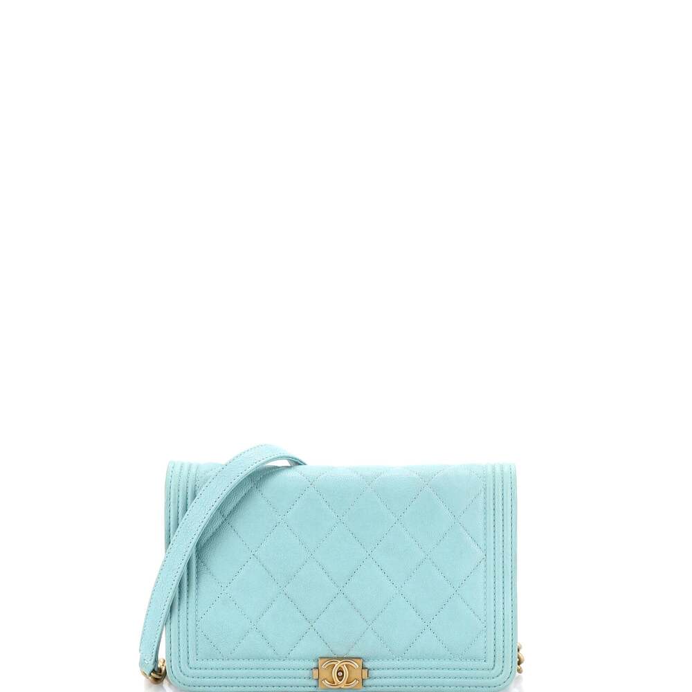 Chanel Boy Wallet On Chain Quilted #242851C37B